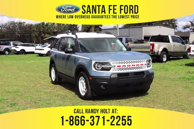 2025 Gray Ford Bronco Sport Heritage 4X4 SUV