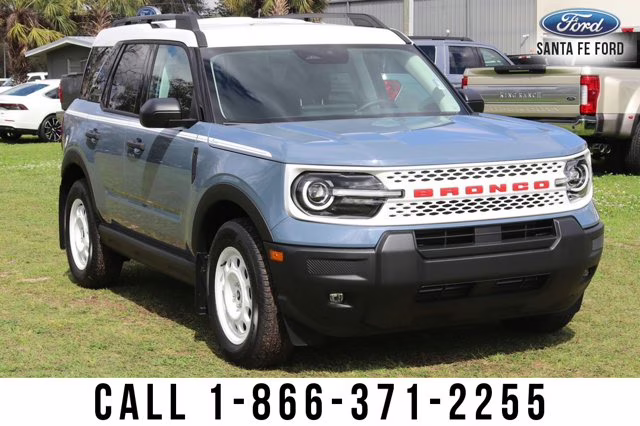 2025 Gray Ford Bronco Sport Heritage 4X4 SUV