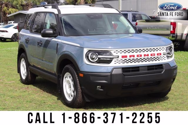 2025 Gray Ford Bronco Sport Heritage 4X4 SUV