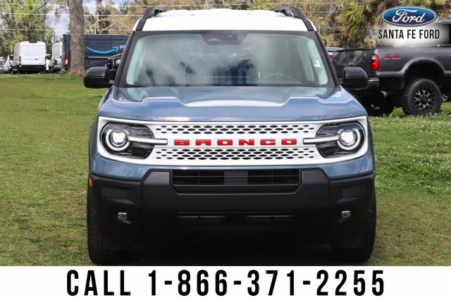 2025 Gray Ford Bronco Sport Heritage 4X4 SUV