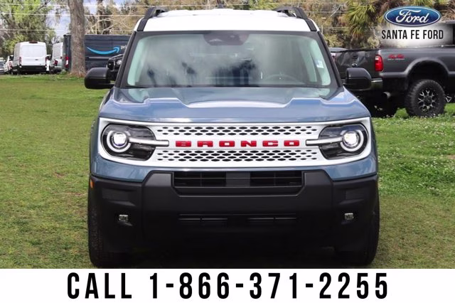2025 Gray Ford Bronco Sport Heritage 4X4 SUV