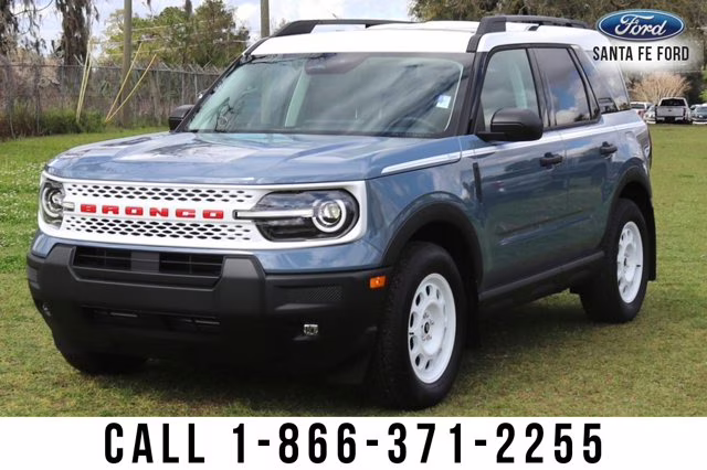 2025 Gray Ford Bronco Sport Heritage 4X4 SUV
