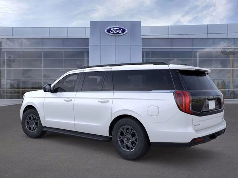 2025 Star White Metallic Tri-Coat Ford Expedition Max Active RWD SUV