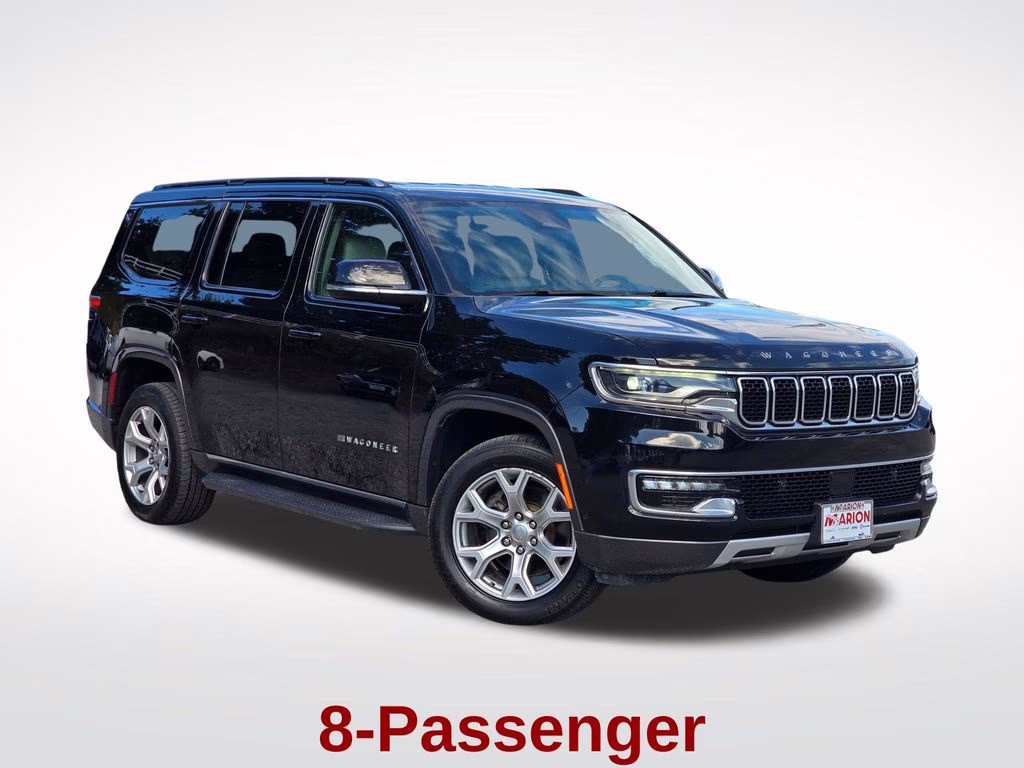 2022 Diamond Black Crystal Pearlcoat Jeep Wagoneer Series II 4X4 SUV