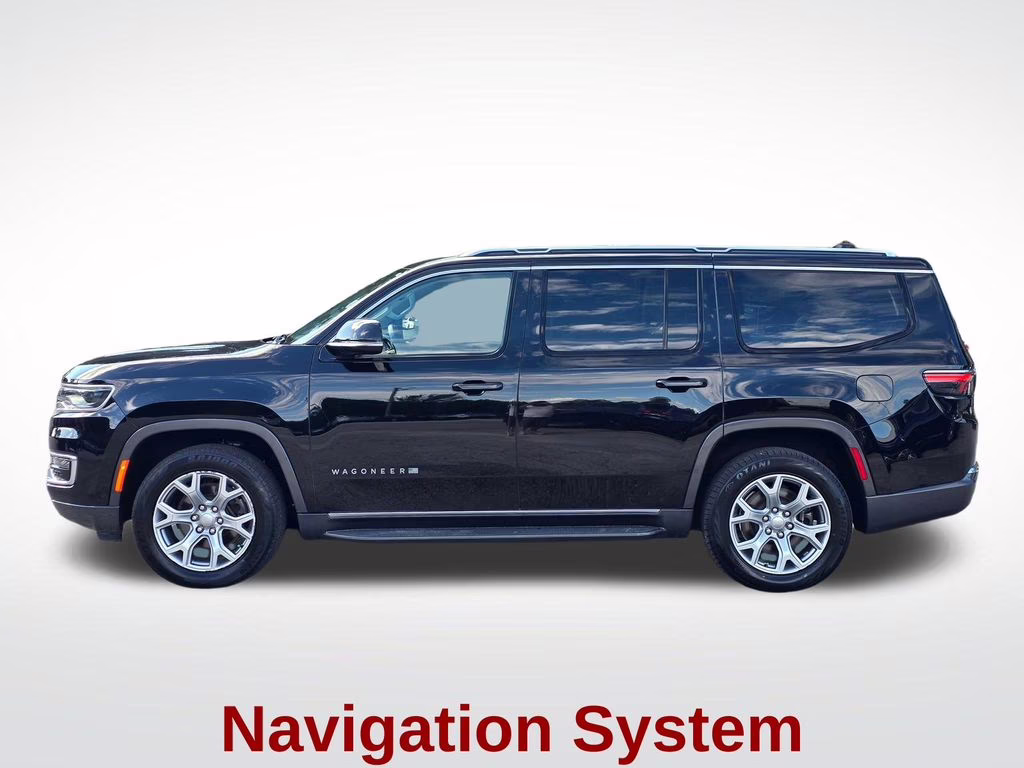 2022 Diamond Black Crystal Pearlcoat Jeep Wagoneer Series II 4X4 SUV