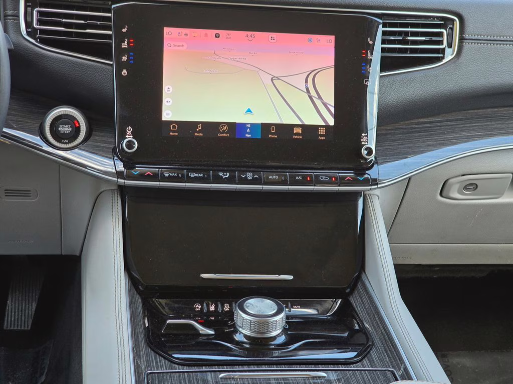 2022 Diamond Black Crystal Pearlcoat Jeep Wagoneer Series II 4X4 SUV