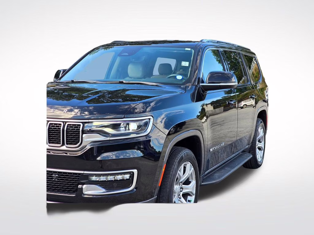 2022 Diamond Black Crystal Pearlcoat Jeep Wagoneer Series II 4X4 SUV