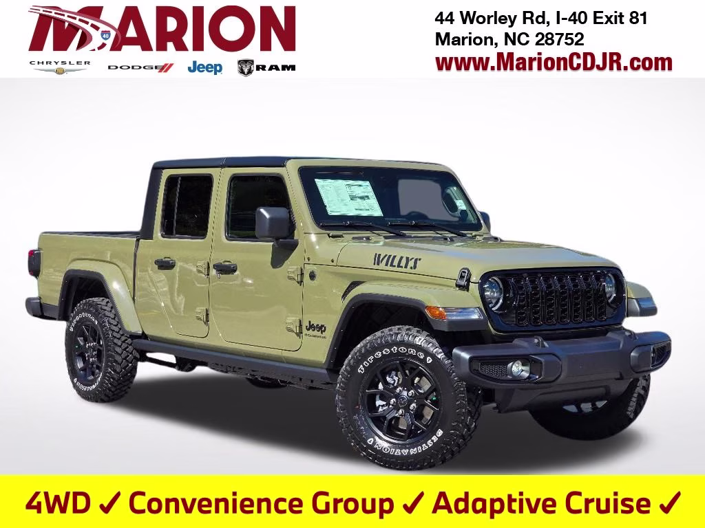 2025 41 Jeep Gladiator Willys 4X4 Truck