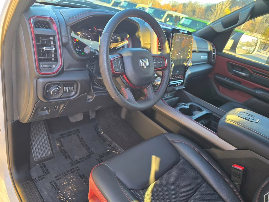 2025 Bright White Clearcoat Ram 1500 Rebel 4X4 Truck