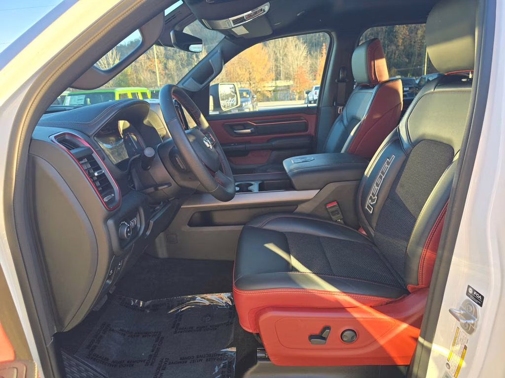 2025 Bright White Clearcoat Ram 1500 Rebel 4X4 Truck