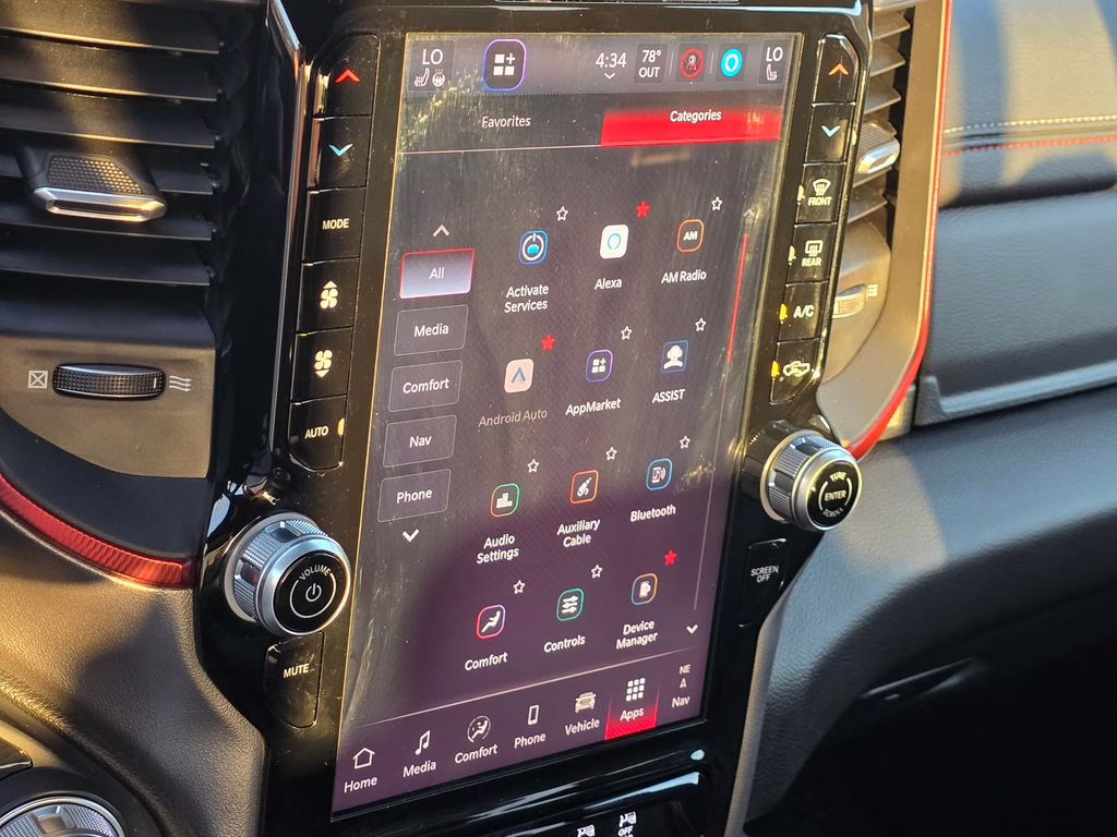 2025 Bright White Clearcoat Ram 1500 Rebel 4X4 Truck