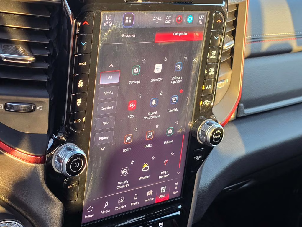 2025 Bright White Clearcoat Ram 1500 Rebel 4X4 Truck