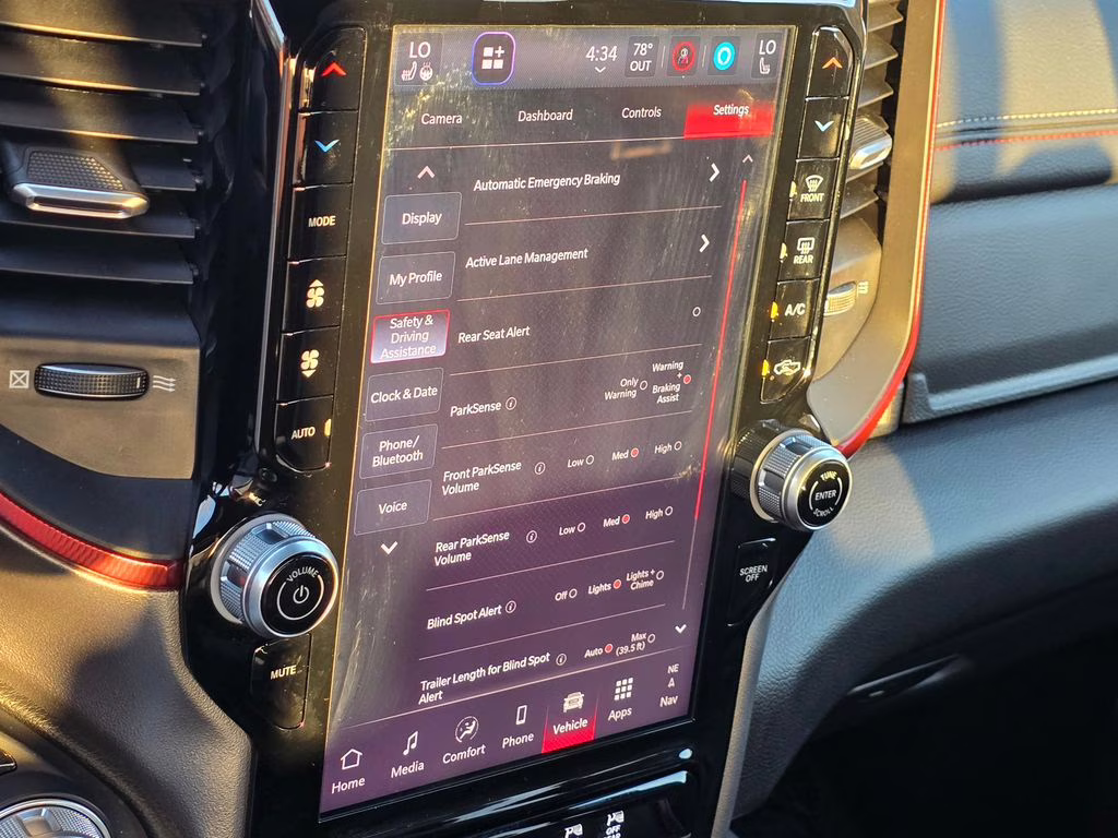 2025 Bright White Clearcoat Ram 1500 Rebel 4X4 Truck