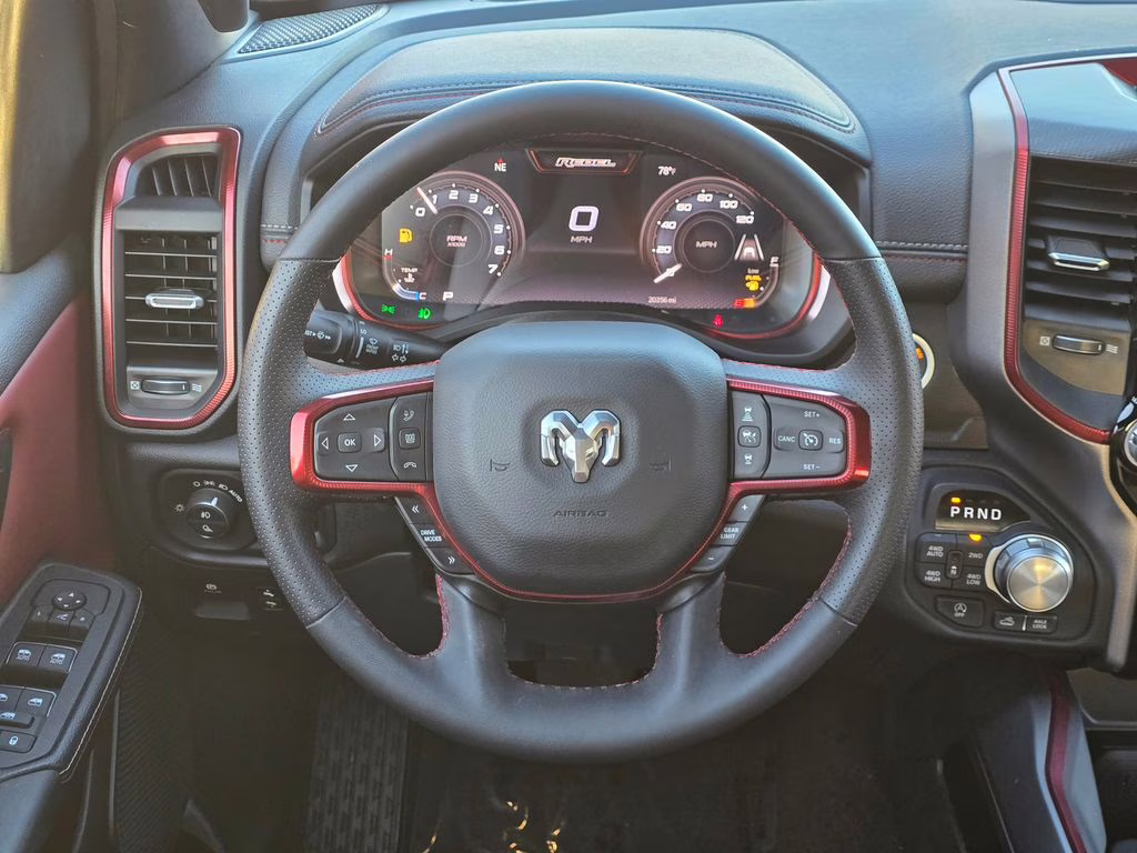 2025 Bright White Clearcoat Ram 1500 Rebel 4X4 Truck