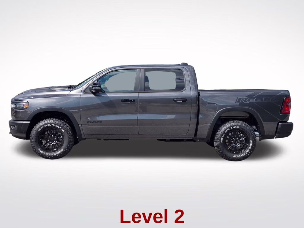 2026 Granite Crystal Metallic Clearcoat Ram 1500 Rebel 4X4 Truck