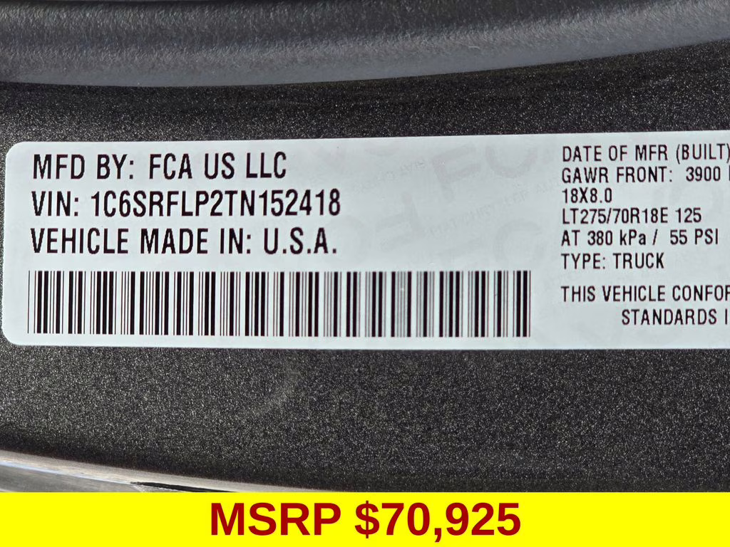 2026 Granite Crystal Metallic Clearcoat Ram 1500 Rebel 4X4 Truck