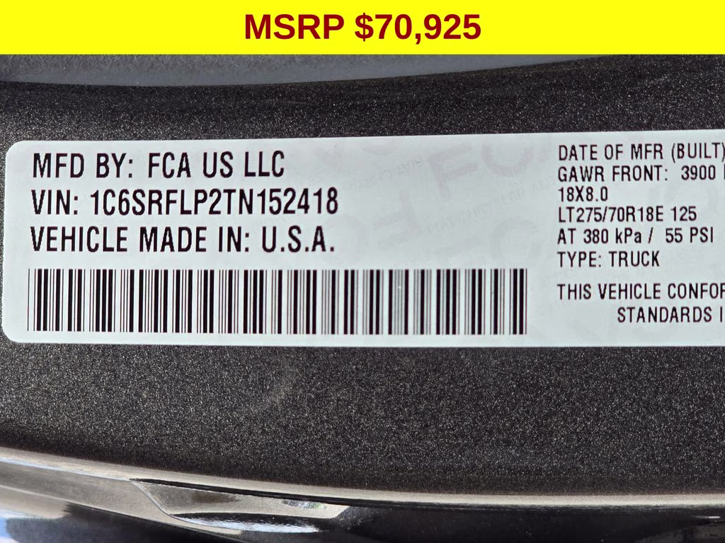 2026 Granite Crystal Metallic Clearcoat Ram 1500 Rebel 4X4 Truck