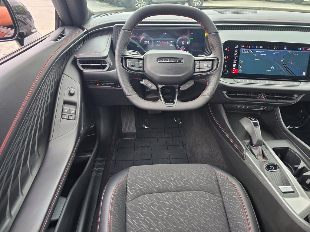 2025 Diamond Black Crystal Pearlcoat Dodge Charger R/T AWD Coupe