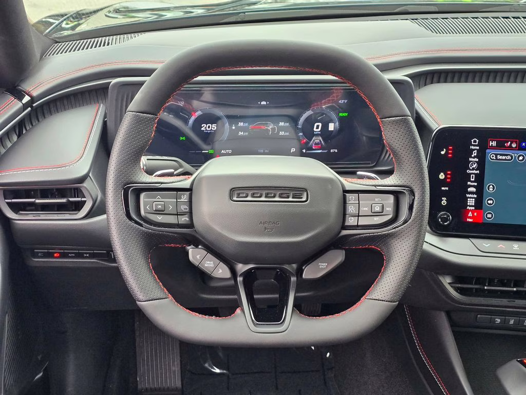 2025 Diamond Black Crystal Pearlcoat Dodge Charger R/T AWD Coupe