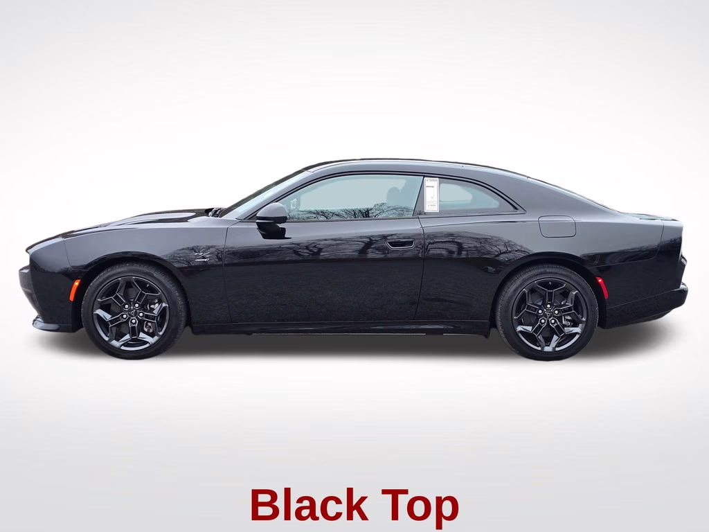 2025 Diamond Black Crystal Pearlcoat Dodge Charger R/T AWD Coupe