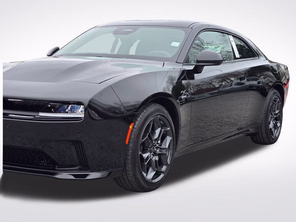 2025 Diamond Black Crystal Pearlcoat Dodge Charger R/T AWD Coupe