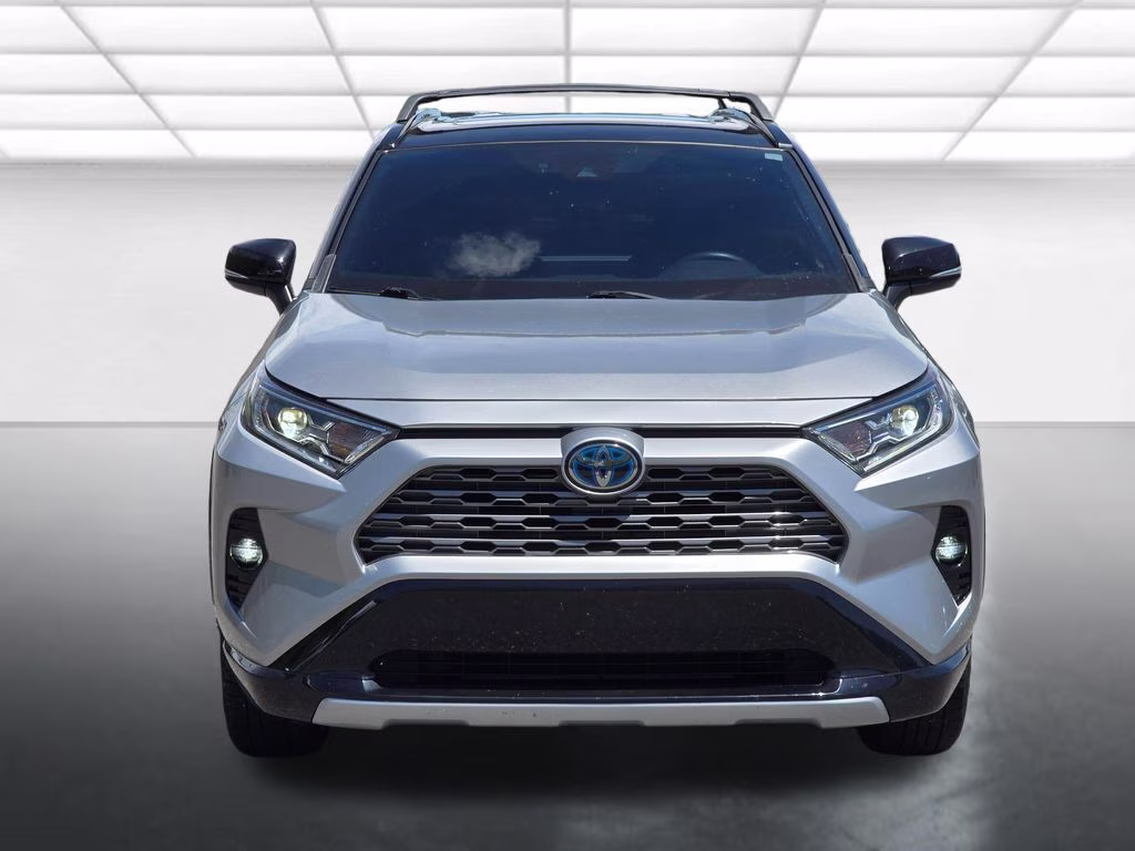 2021 Magnetic Gray Metallic/Midnight Black Metallic Toyota RAV4 Hybrid XSE AWD SUV