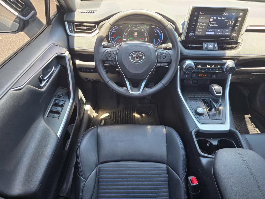 2021 Magnetic Gray Metallic/Midnight Black Metallic Toyota RAV4 Hybrid XSE AWD SUV