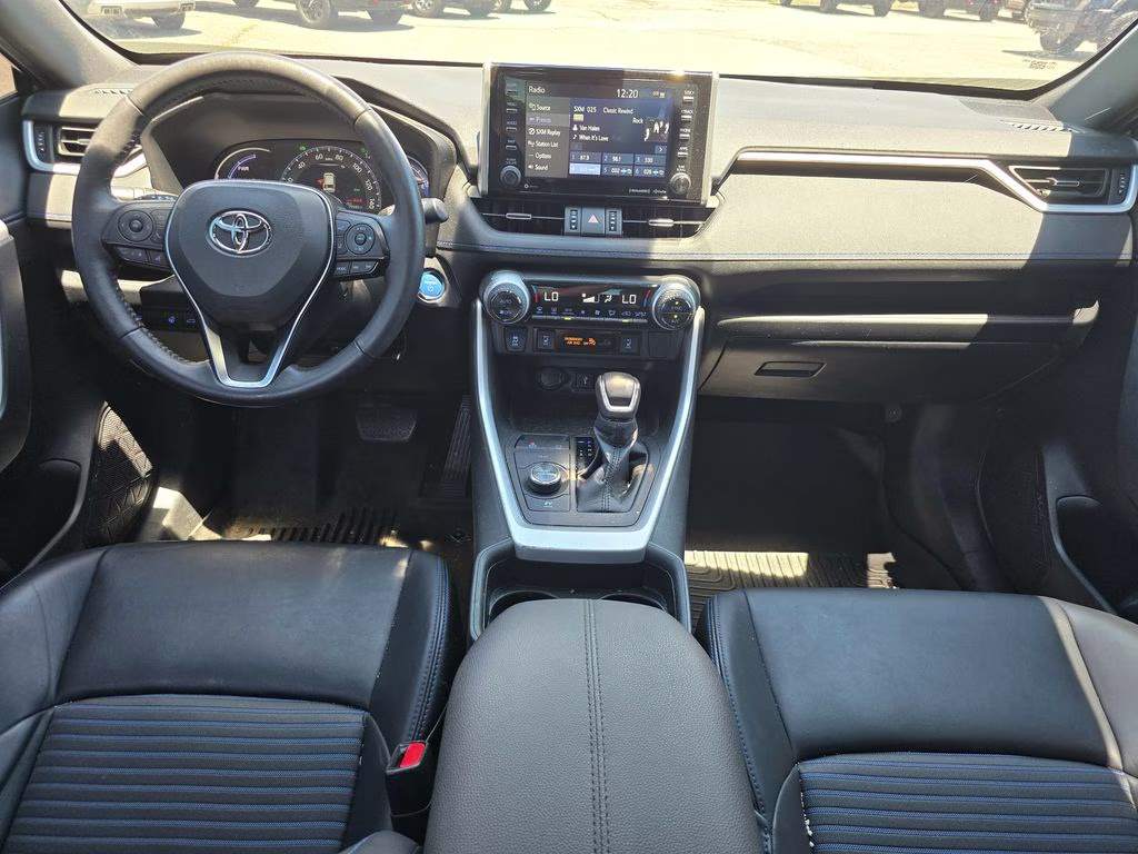 2021 Magnetic Gray Metallic/Midnight Black Metallic Toyota RAV4 Hybrid XSE AWD SUV