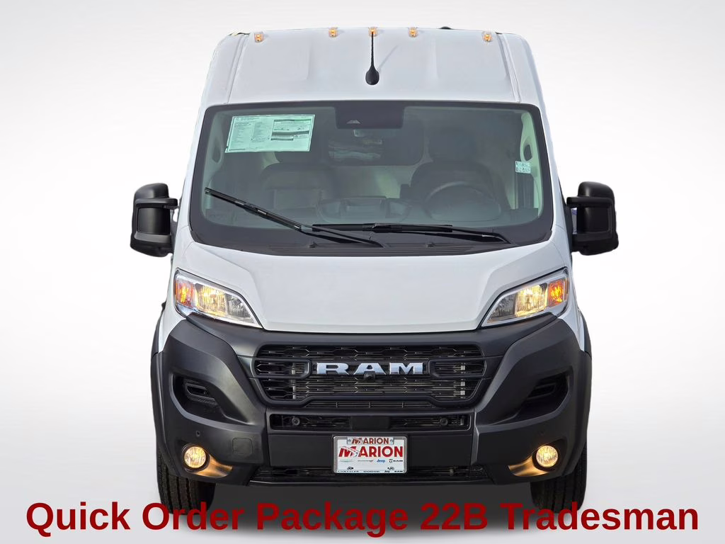 2026 Bright White Clearcoat Ram ProMaster 2500 High Roof FWD Van