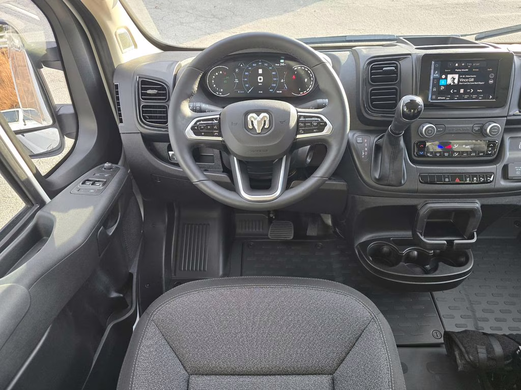 2026 Bright White Clearcoat Ram ProMaster 2500 High Roof FWD Van