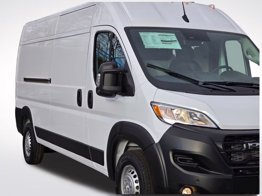 2026 Bright White Clearcoat Ram ProMaster 2500 High Roof FWD Van