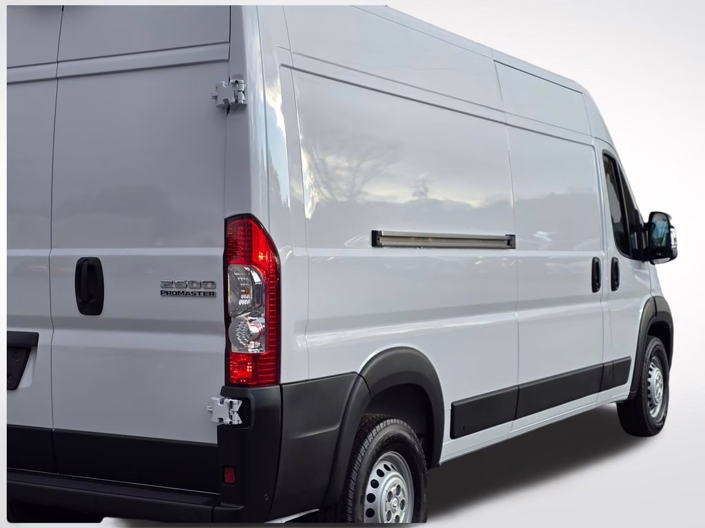 2026 Bright White Clearcoat Ram ProMaster 2500 High Roof FWD Van