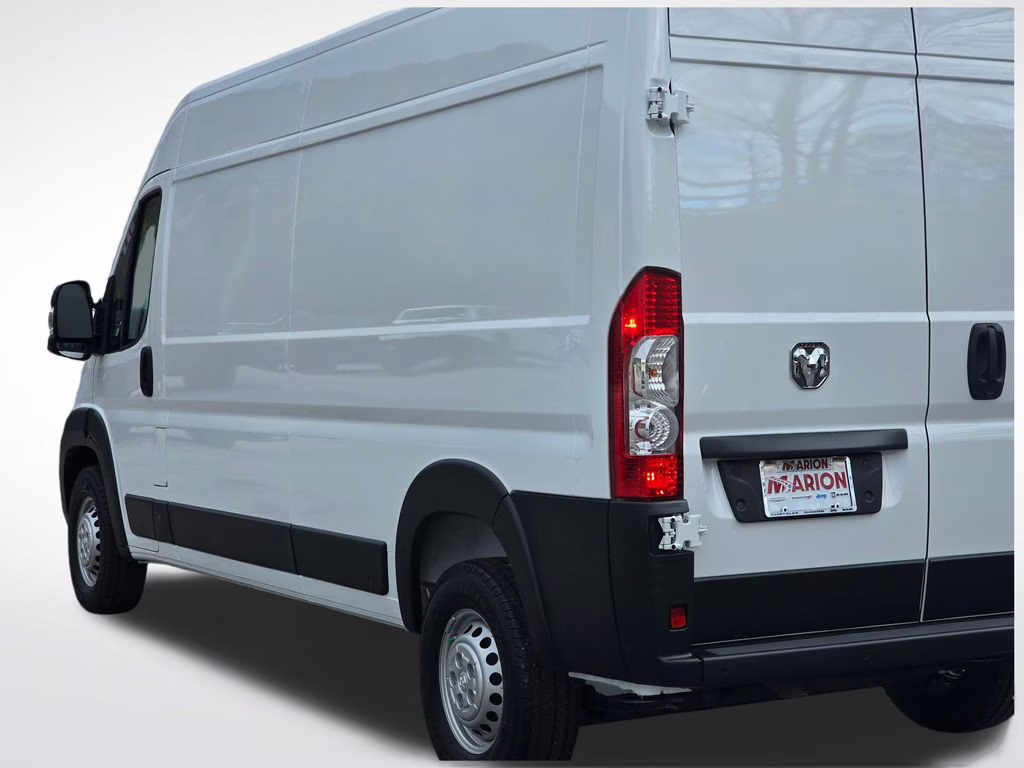 2026 Bright White Clearcoat Ram ProMaster 2500 High Roof FWD Van