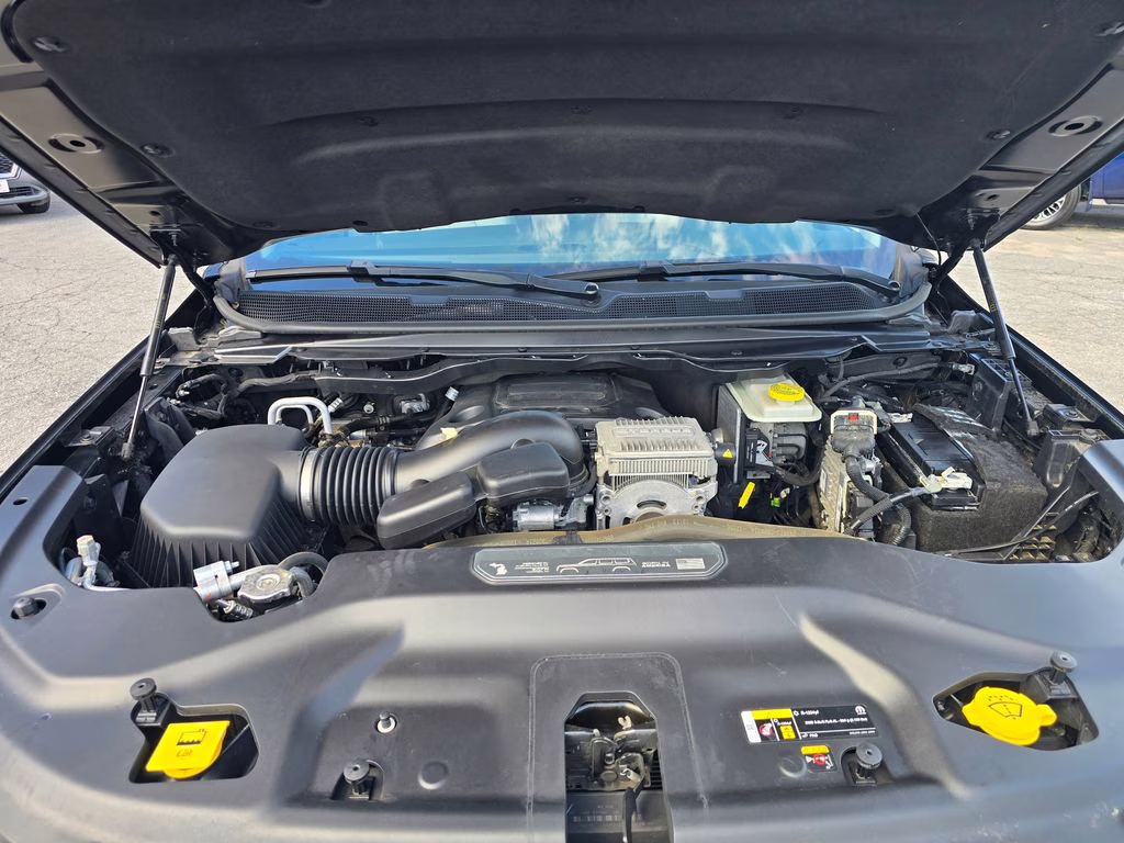 2022 Diamond Black Crystal Pearlcoat Jeep Wagoneer Series II 4X4 SUV