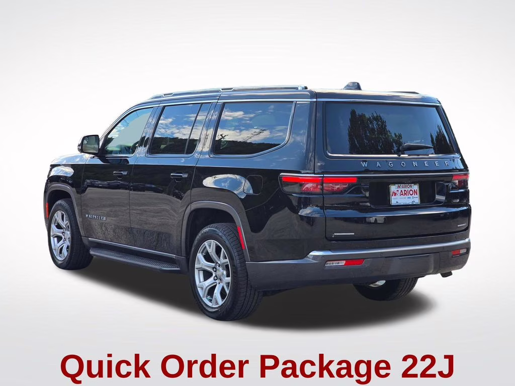 2022 Diamond Black Crystal Pearlcoat Jeep Wagoneer Series II 4X4 SUV