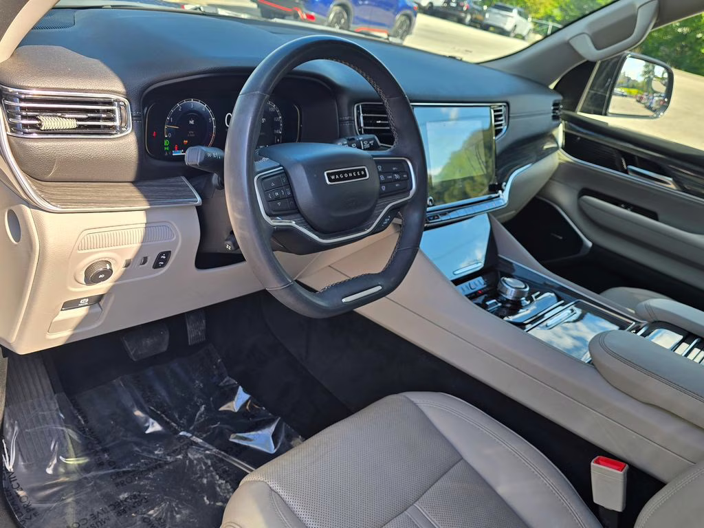 2022 Diamond Black Crystal Pearlcoat Jeep Wagoneer Series II 4X4 SUV