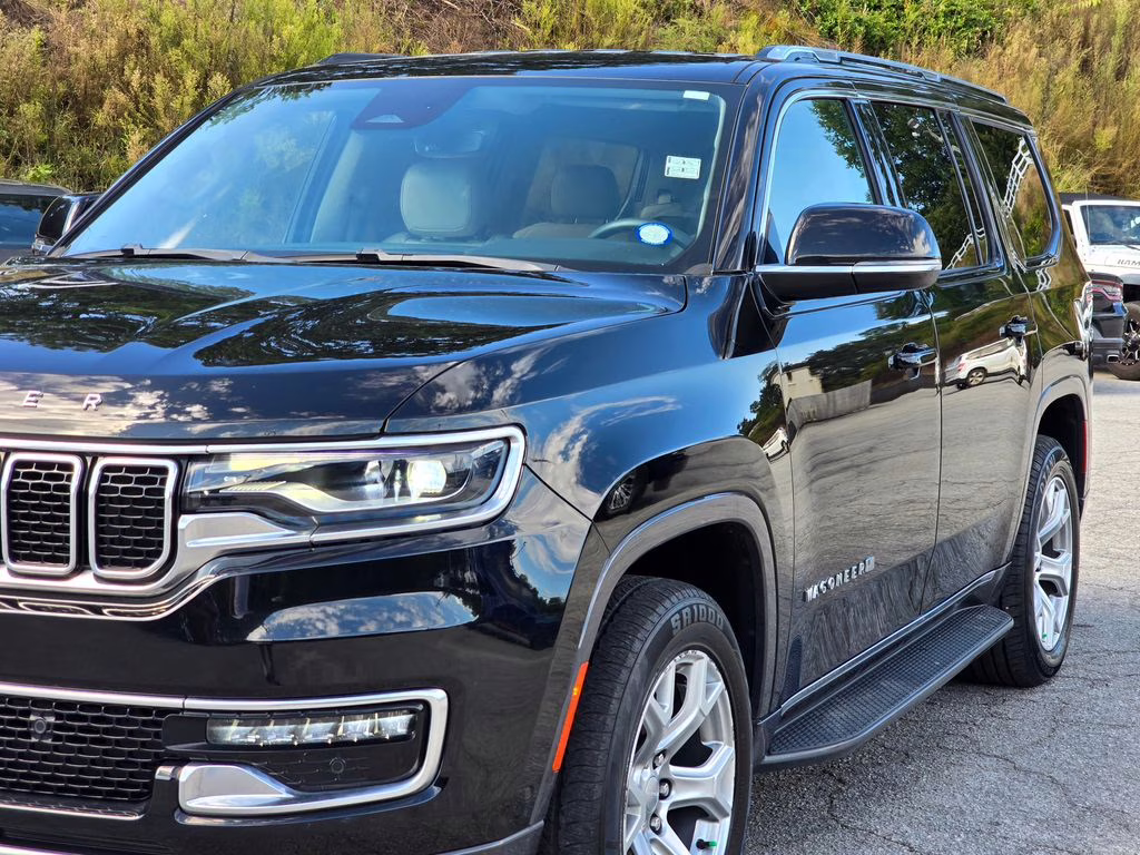 2022 Diamond Black Crystal Pearlcoat Jeep Wagoneer Series II 4X4 SUV