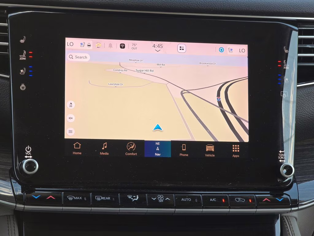 2022 Diamond Black Crystal Pearlcoat Jeep Wagoneer Series II 4X4 SUV