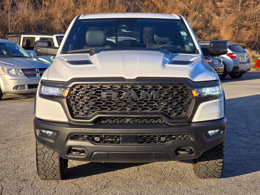 2025 Bright White Clearcoat Ram 1500 Rebel 4X4 Truck