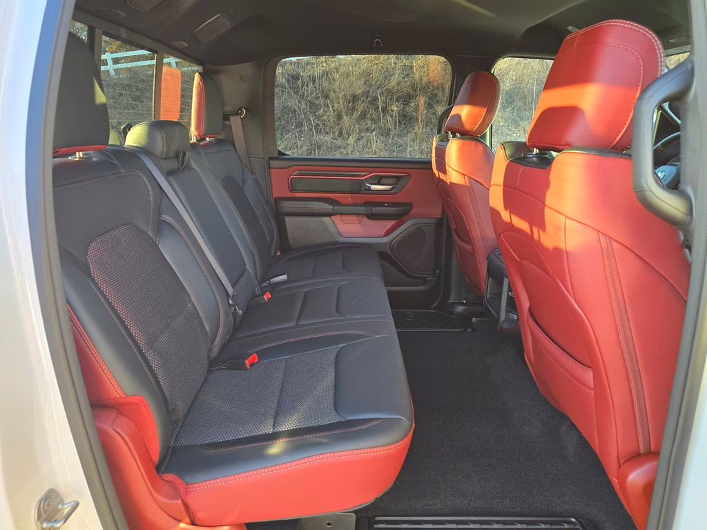 2025 Bright White Clearcoat Ram 1500 Rebel 4X4 Truck