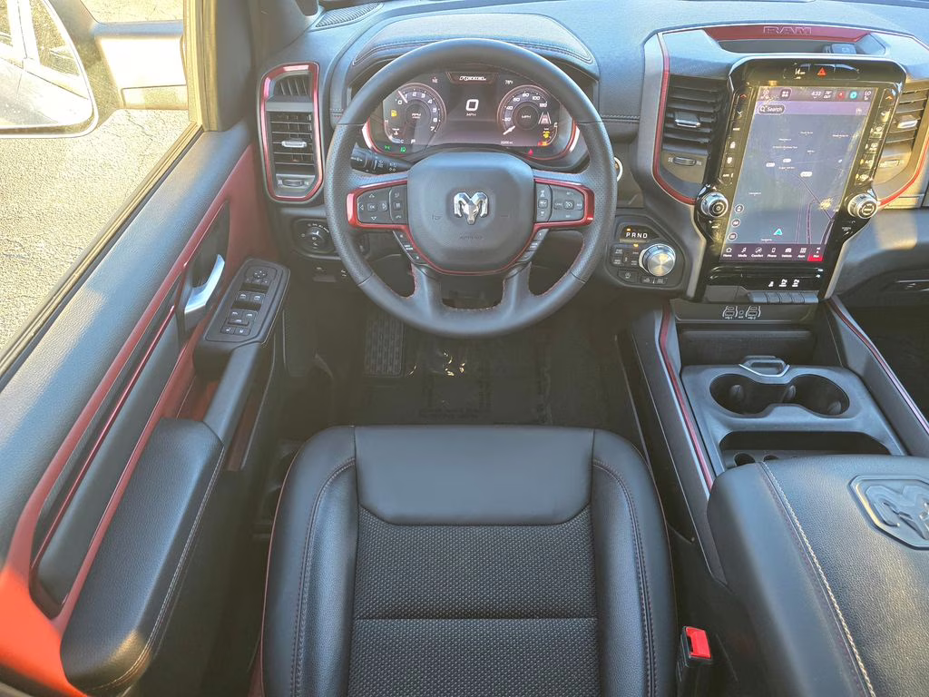 2025 Bright White Clearcoat Ram 1500 Rebel 4X4 Truck