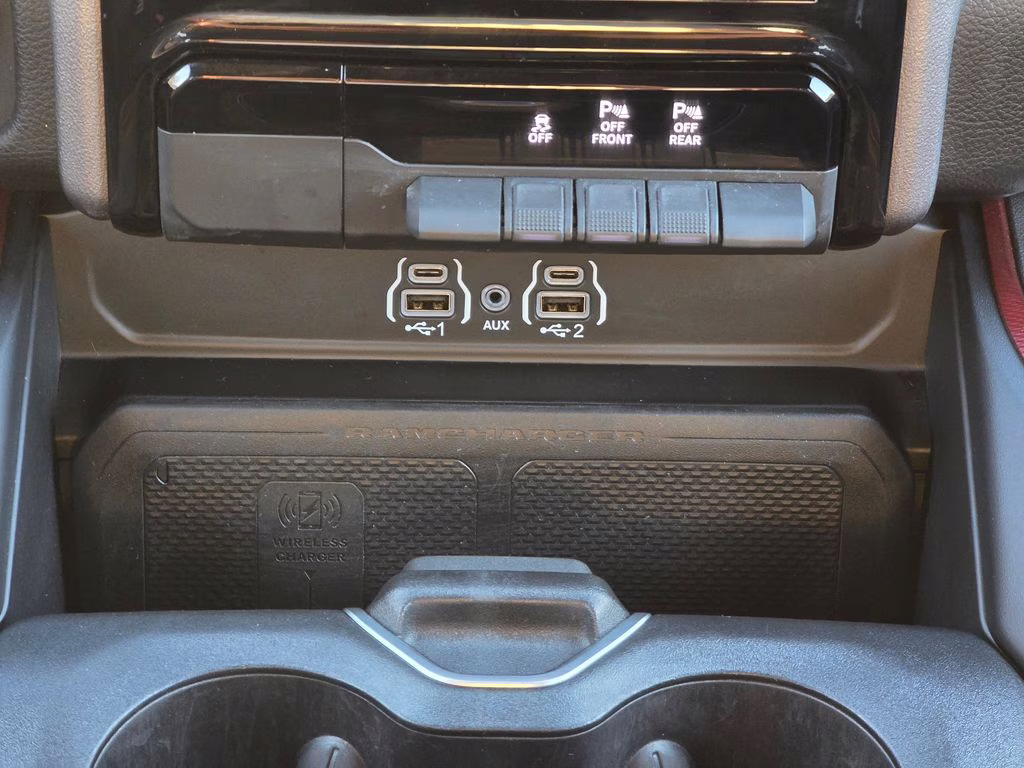 2025 Bright White Clearcoat Ram 1500 Rebel 4X4 Truck