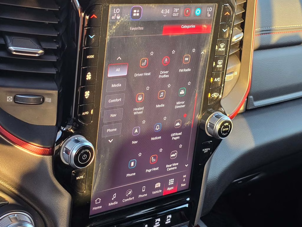 2025 Bright White Clearcoat Ram 1500 Rebel 4X4 Truck