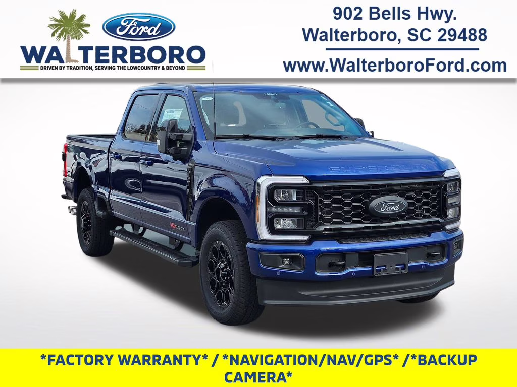 2026 Argon Blue Metallic Ford Super Duty F-350 SRW Lariat 4X4 Truck