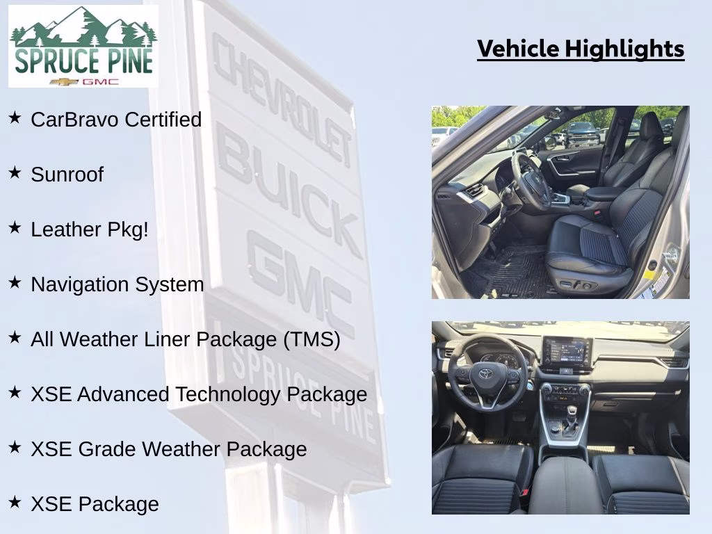 2021 Magnetic Gray Metallic/Midnight Black Metallic Toyota RAV4 Hybrid XSE AWD SUV