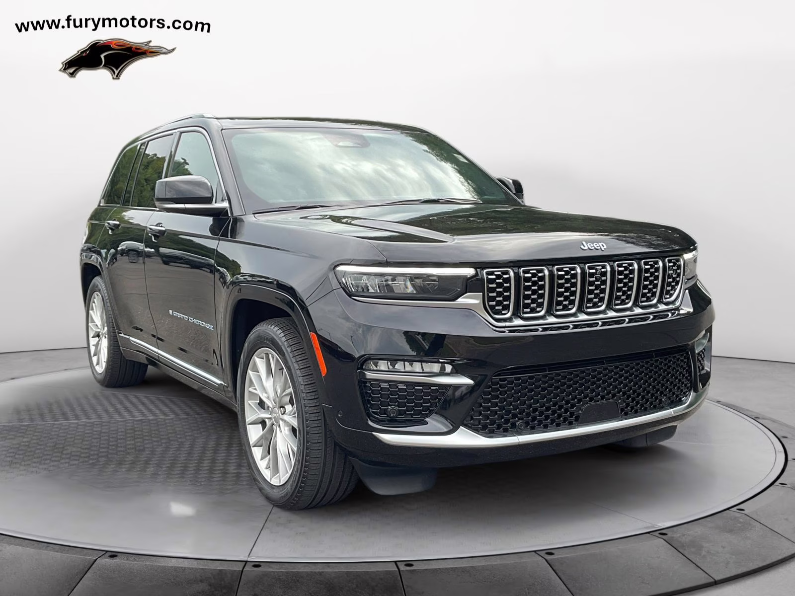 2024 Diamond Black Crystal Pearlcoat Jeep Grand Cherokee Summit 4xe 4X4 SUV