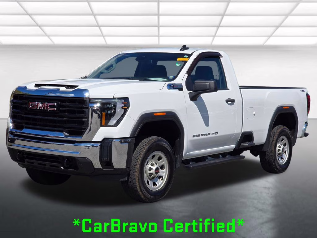 2024 Summit White GMC Sierra 2500HD Pro 4X4 Truck