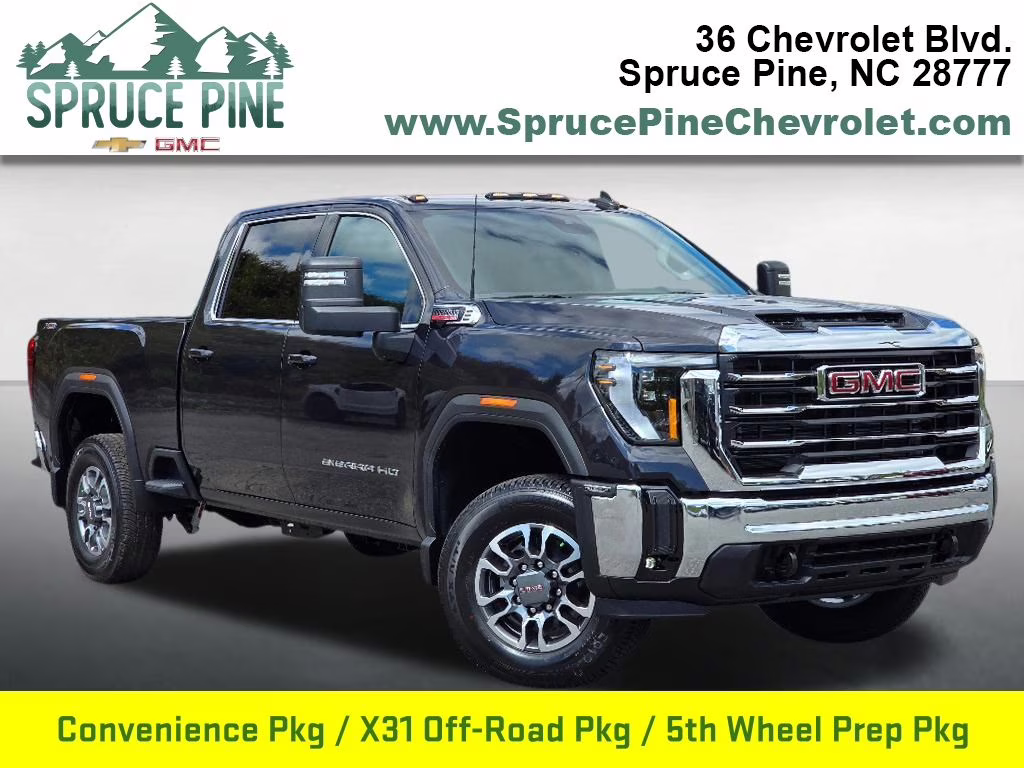 2026 Titanium Rush Metallic GMC Sierra 2500HD SLE 4X4 Truck