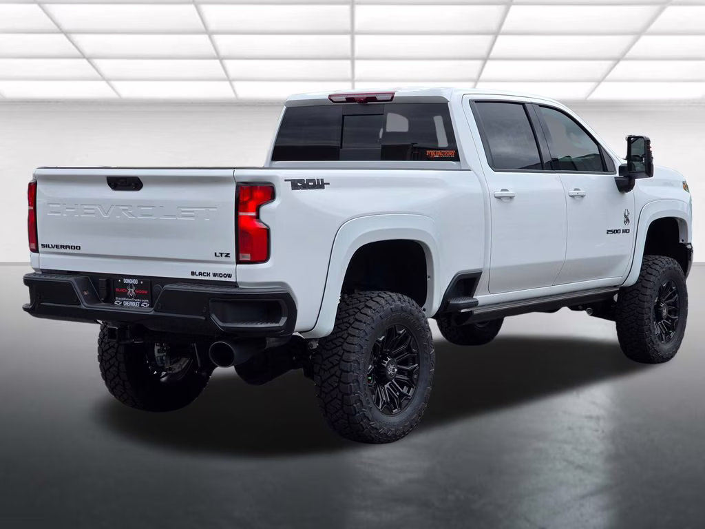 2025 Summit White Chevrolet Silverado 2500HD LTZ 4X4 Truck