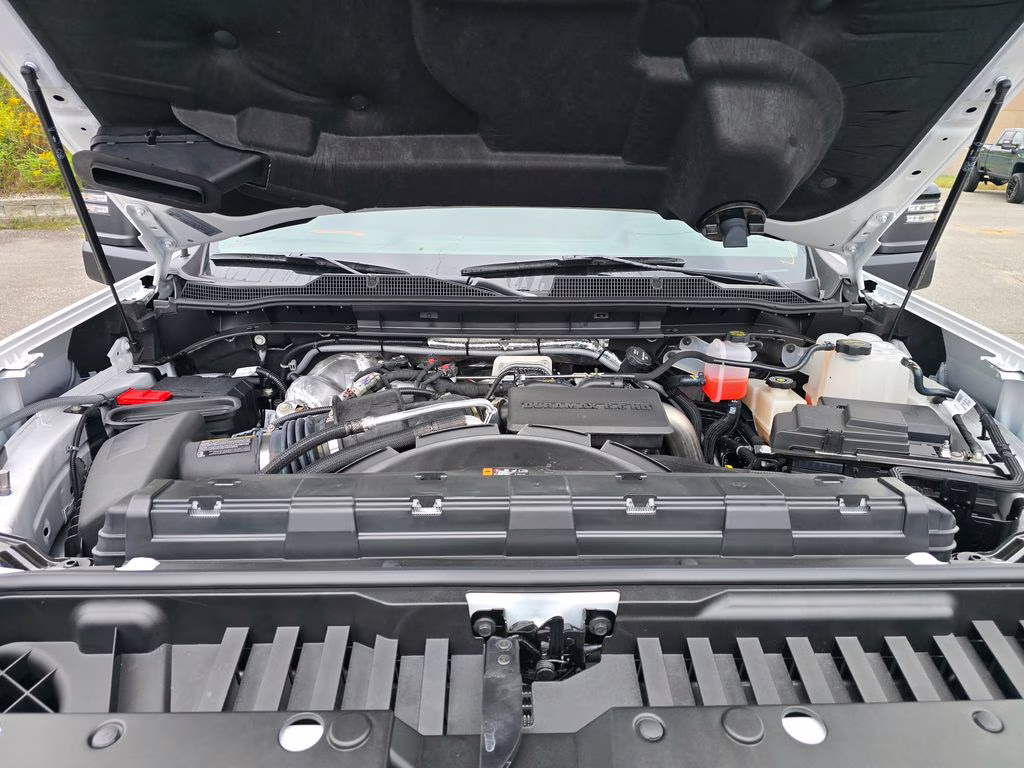 2025 Summit White Chevrolet Silverado 2500HD LTZ 4X4 Truck